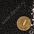 Бисер калиброванный 12/0 450 г чёрный 49