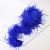Боа из пера страуса 10 см 2 метра синее