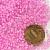 Бисер 12/0 450 г розовый 204