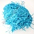 Наполнитель бумажный 50 г голубой 15