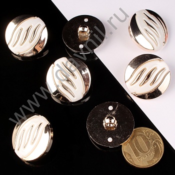 К106-162Ф белая в золотой оправе