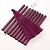 Кисточки для штор 9 см 600 нитей 100 шт фиолетовые 9