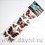 Бабочки декоративные 5D на липучке 99F09 9 шт. цветные14/9
