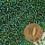 Бисер 12/0 450 г хамелеон зелёный 167