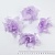 Основа заготовка для бантов из органзы цветок лилия уп 10 шт сиреневые