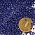 Бисер 12/0 450 г синий 1010