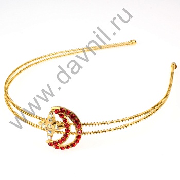 М2-7 полумесяц с звездой красными