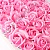 Роза из мыльной пены 3 слоя 5 см 50 шт розовая