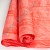 Бумага жатая упаковочная 70 см*5 м коралловая 17