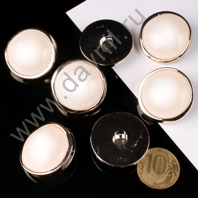 К106-79Ф белая в золотой оправе