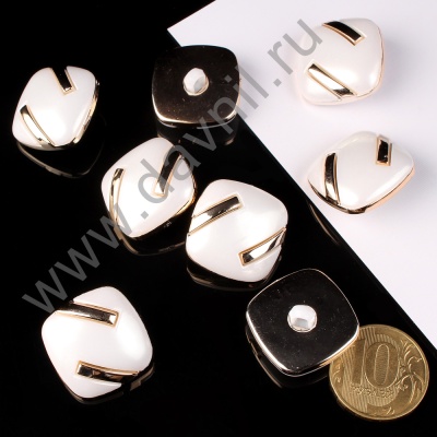 К106-159Ф белая в золотой оправе