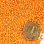 Бисер 12/0 450 г оранжевый 228