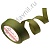 Лента репсовая 2,5 см 20 ярдов хаки 246