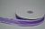 Лента сетка 2,5 см 50 ярдов сиреневая с серебрянной окантовкой