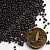 Бисер 12/0 450 г бензиновый 2212