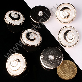 К106-177Ф белая в золотой оправе