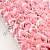 Роза из мыльной пены 3 слоя 5 см 50 шт светло-розовая 