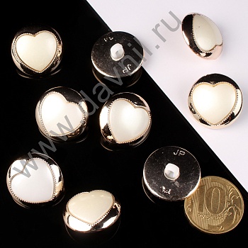 К106-172Ф белая в золотой оправе