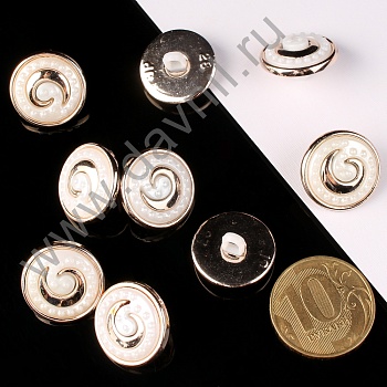 К106-179Ф белая в золотой оправе